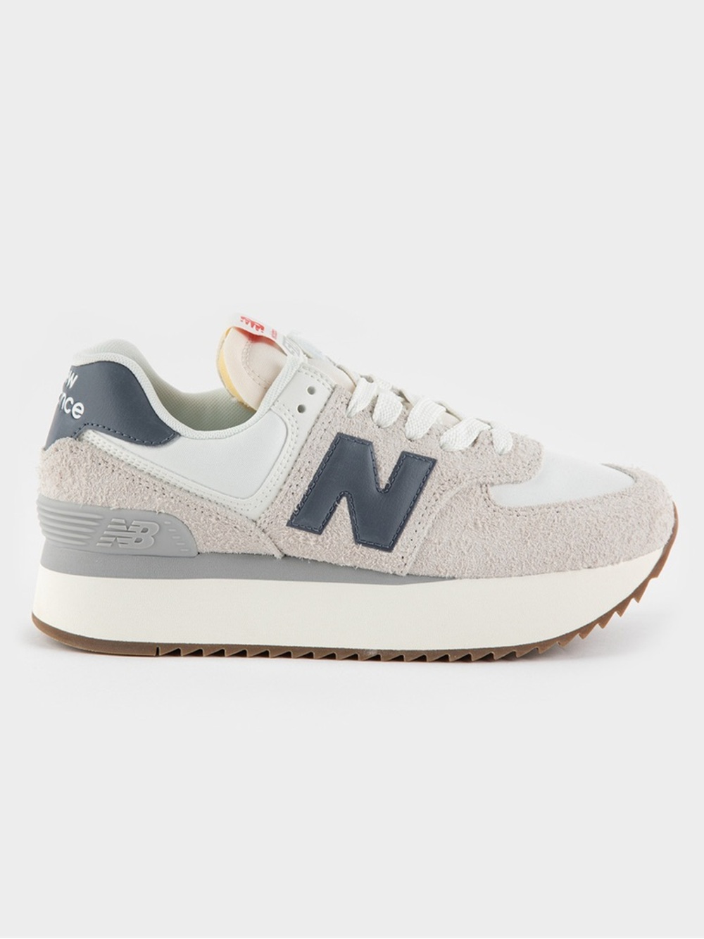 New Balance 574 Plus - Moonbeam Dark Arctic Grey Women’s Sneakers Platform